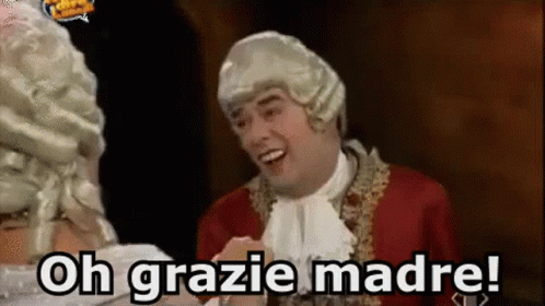 Oh Grazie Madre Thank You Mother GIF - Oh Grazie Madre Thank You Mother Smile GIFs