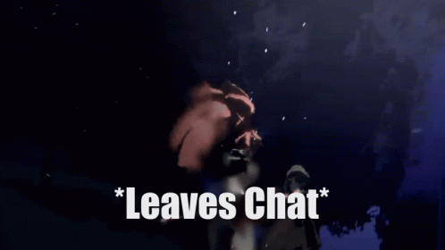 Guilty Gear Strive Leaves Chat GIF