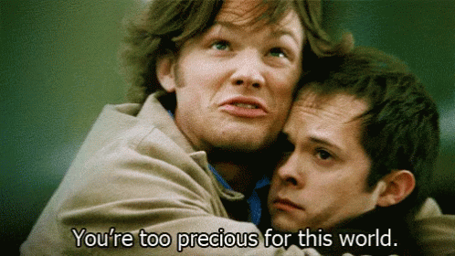 You'Re Too Precious For This World GIF - Supernatural Spn Jared Padalecki GIFs