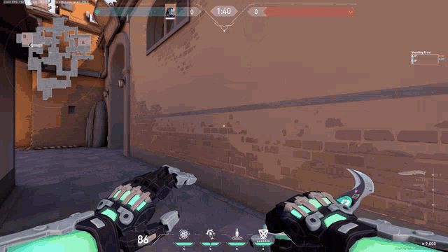 a screenshot of a video game shows a glove with the number 8 on it