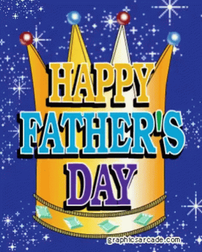 Happy Fathers Day Greeting GIF - Happy Fathers Day Greeting Crown GIFs