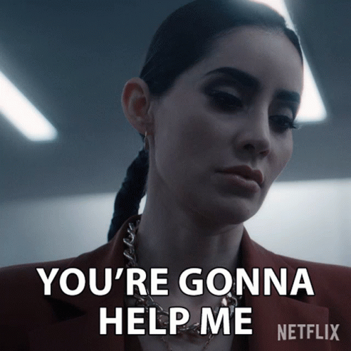 Youre Gonna Help Me Evelyn Marcus GIF - Youre Gonna Help Me Evelyn Marcus Paola Nuñez GIFs