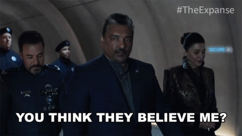 You Think They Believe Me The Expanse GIF - You Think They Believe Me The Expanse Do You Think They Bought It GIFs