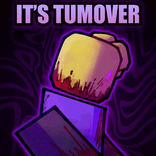 a poster that says it 's tumover with a picture of a toaster