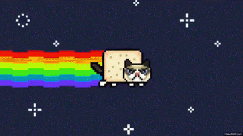 Grumpy Nyan Cat! GIF - Grumpy Grumpynyancat Nyancat GIFs