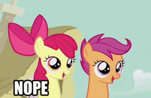 Nope Little Pony GIF - Nope Little Pony No GIFs
