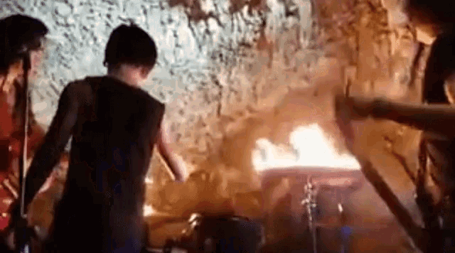 Drums Fire GIF - Drums Fire GIFs