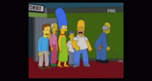 Homero Smoke GIF - Homero Smoke Slap GIFs