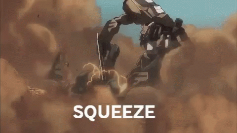 Gundam Squeeze GIF - Gundam Squeeze Ibo GIFs