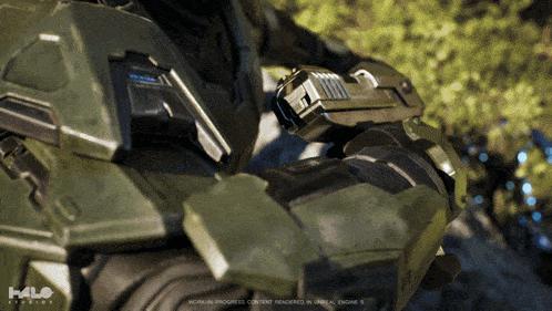 a picture of a halo video game is shown in progress