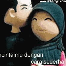 a cartoon of a man kissing a woman with the website www.dpbbmgif.com in the corner