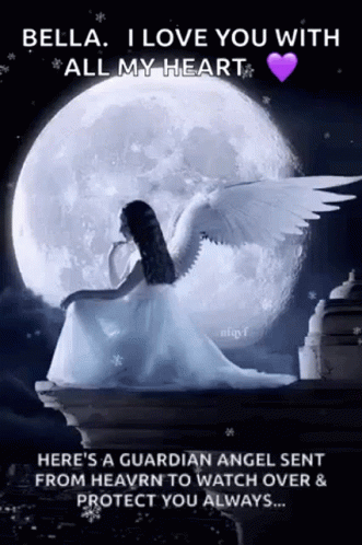 Angel Night GIF - Angel Night Moon GIFs