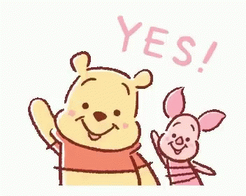 Pooh Yes GIF
