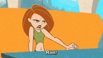 Kim Possible Ron Stoppable GIF - Kim Possible Ron Stoppable Listening GIFs