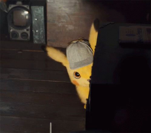 Pikachu Pokemon GIF - Pikachu Pokemon Hiding GIFs