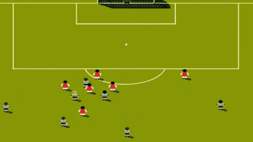 a soccer game is being played on instagram.com