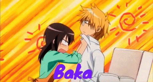 Anime Boy Baka Baka GIF - Anime Boy Baka Baka Anime GIFs