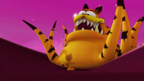 Persona4 Garfield GIF - Persona4 Garfield Shadow GIFs