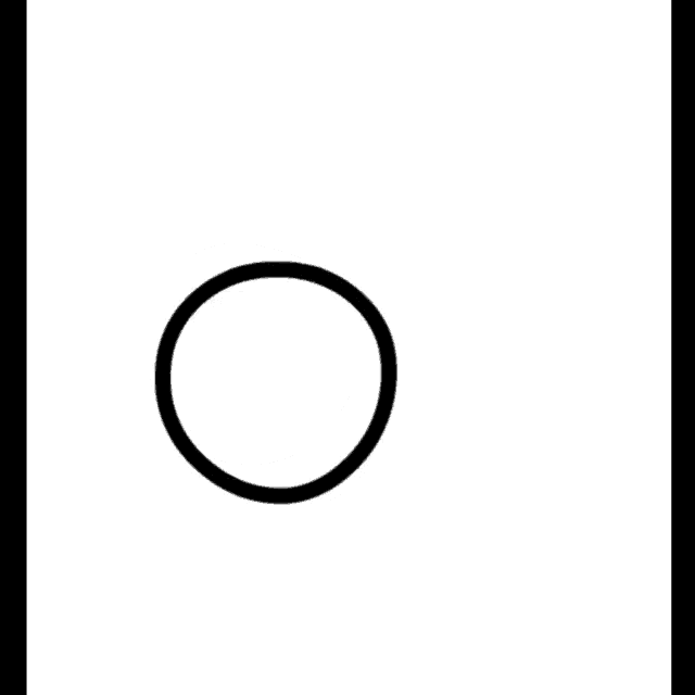 a black and white drawing of a crescent moon and the letter k on a white background