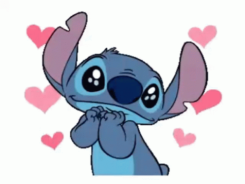 Love You Stitch GIF - Love You Stitch Heart GIFs