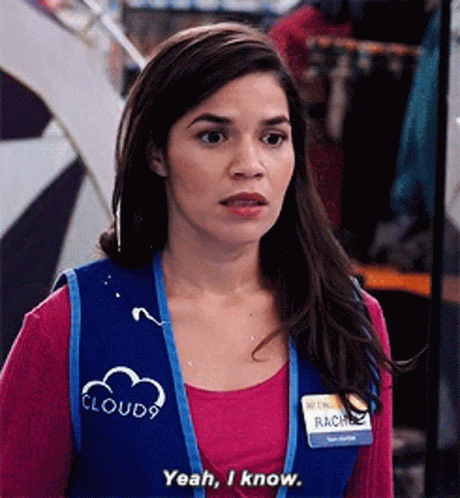Superstore Amy Sosa GIF - Superstore Amy Sosa Yeah I Know GIFs