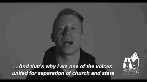 a black and white photo of a man with the words and that 's why i am one of the voices united