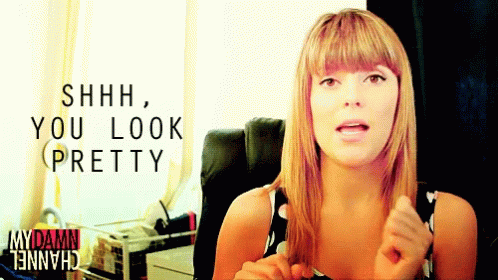 Youre Pretty Grace Helbig GIF - Youre Pretty Grace Helbig My Damn Channel GIFs