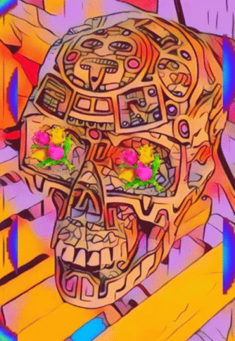 Bunchy Skull GIF - Bunchy Skull Awsomenada GIFs