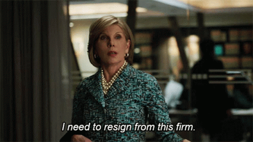 I Need To Resign From This Firm Diane Lockhart GIF - I Need To Resign From This Firm Diane Lockhart The Good Fight GIFs