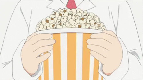 Hakase Ichijou GIF - Hakase Ichijou Popcorn GIFs