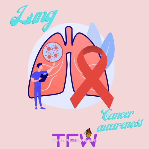 Lung Cancer Awareness Tutti Frutti Women GIF - Lung Cancer Awareness Tutti Frutti Women GIFs
