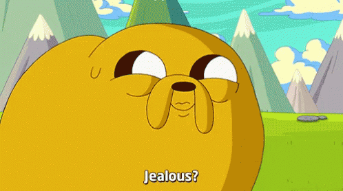 Jealous Jake GIF - Jealous Jake Adventuretime GIFs