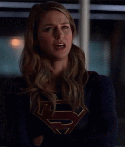 Supergirl Are You Serious GIF - Supergirl Are You Serious Are You Sure GIFs