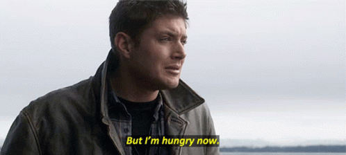 Supernatural Hungry GIF - Supernatural Hungry Dean GIFs