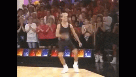 Deal With It Happy Dance GIF - Deal With It Happy Dance National Aerobic Championship GIFs