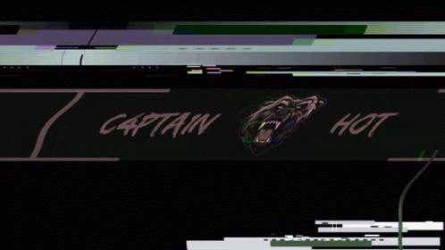 Glitch Banner GIF - Glitch Banner Captain Hot GIFs