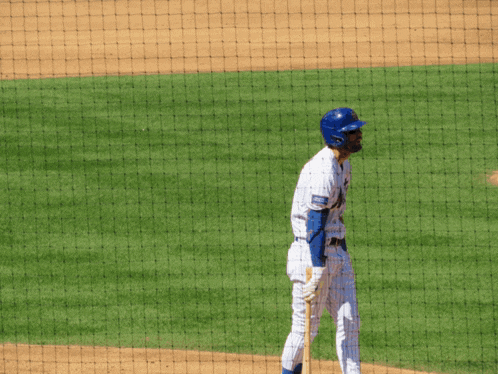 a baseball player with the name mcneil on the back of his shirt