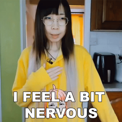 I Feel A Bit Nervous Xiao GIF - I Feel A Bit Nervous Xiao Xiaorishu GIFs