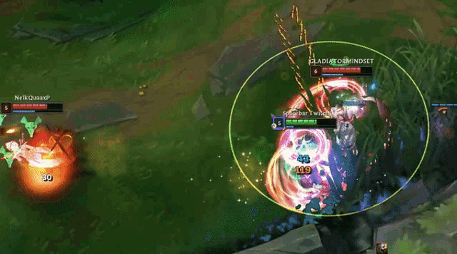 a screenshot of a league of legends game shows a player named neil quan9 being killed