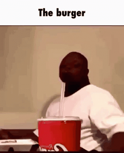 The Burger Grab GIF - The Burger Grab Drink GIFs