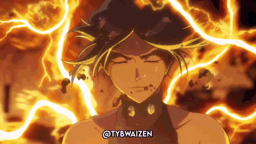 a close up of a person 's face with the hashtag @tybwaizen on the bottom