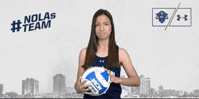 a girl with the number 14 on her jersey