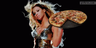 Pizza Magic GIF - Magic Beyonce Yum GIFs