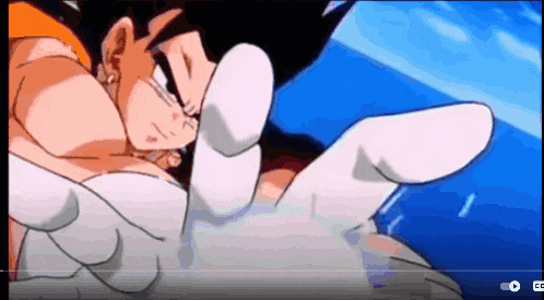 a video of a cartoon character is being played on a computer