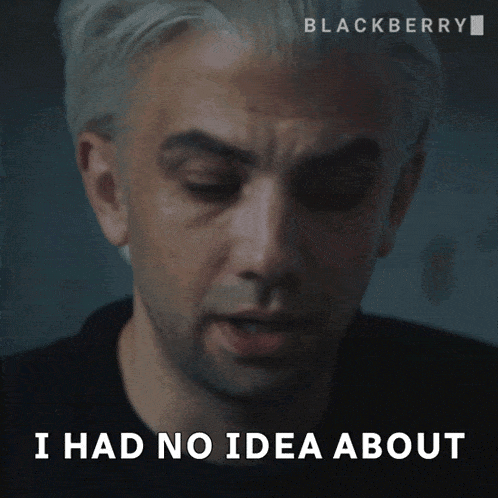 I Had No Idea About Any Of What You Just Said Mike GIF - I Had No Idea About Any Of What You Just Said Mike Blackberry GIFs