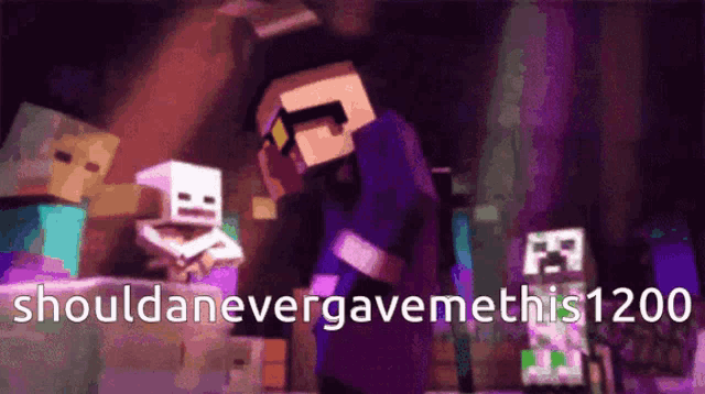 a screenshot of a video game with the words shouldanevergavemethis1200 at the bottom