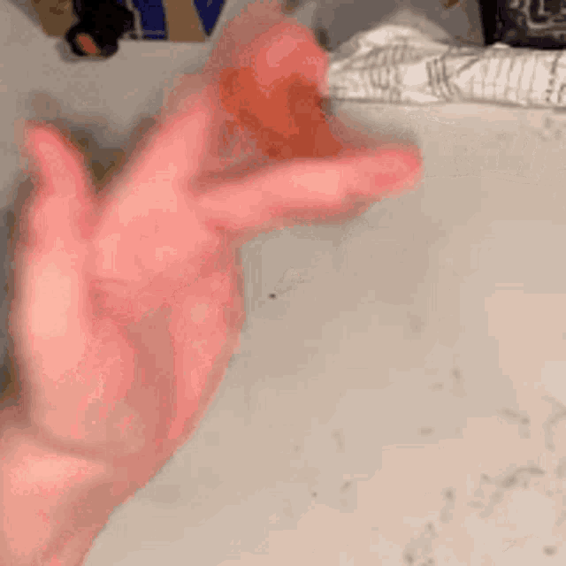 Hotdog Fingers Playing With Meat GIF
