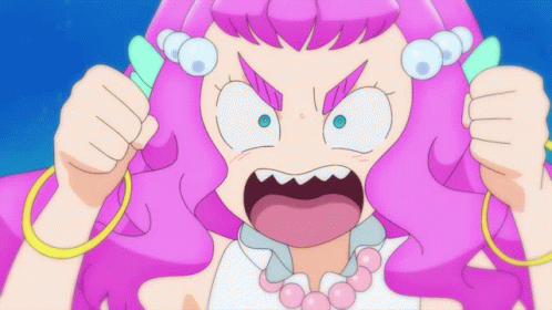 Tropical Rouge Precure Laura GIF - Tropical Rouge Precure Laura Angry GIFs