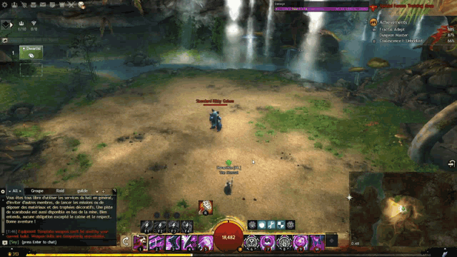 a screenshot of a video game with a red circle in the middle that says 16:42 on it