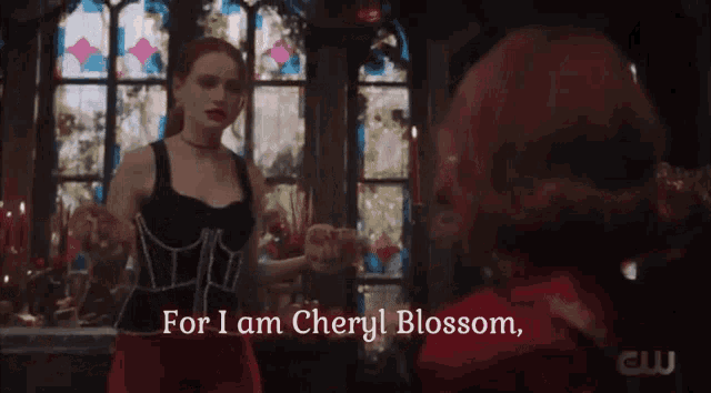 Riverdale Cheryl Blossom GIF